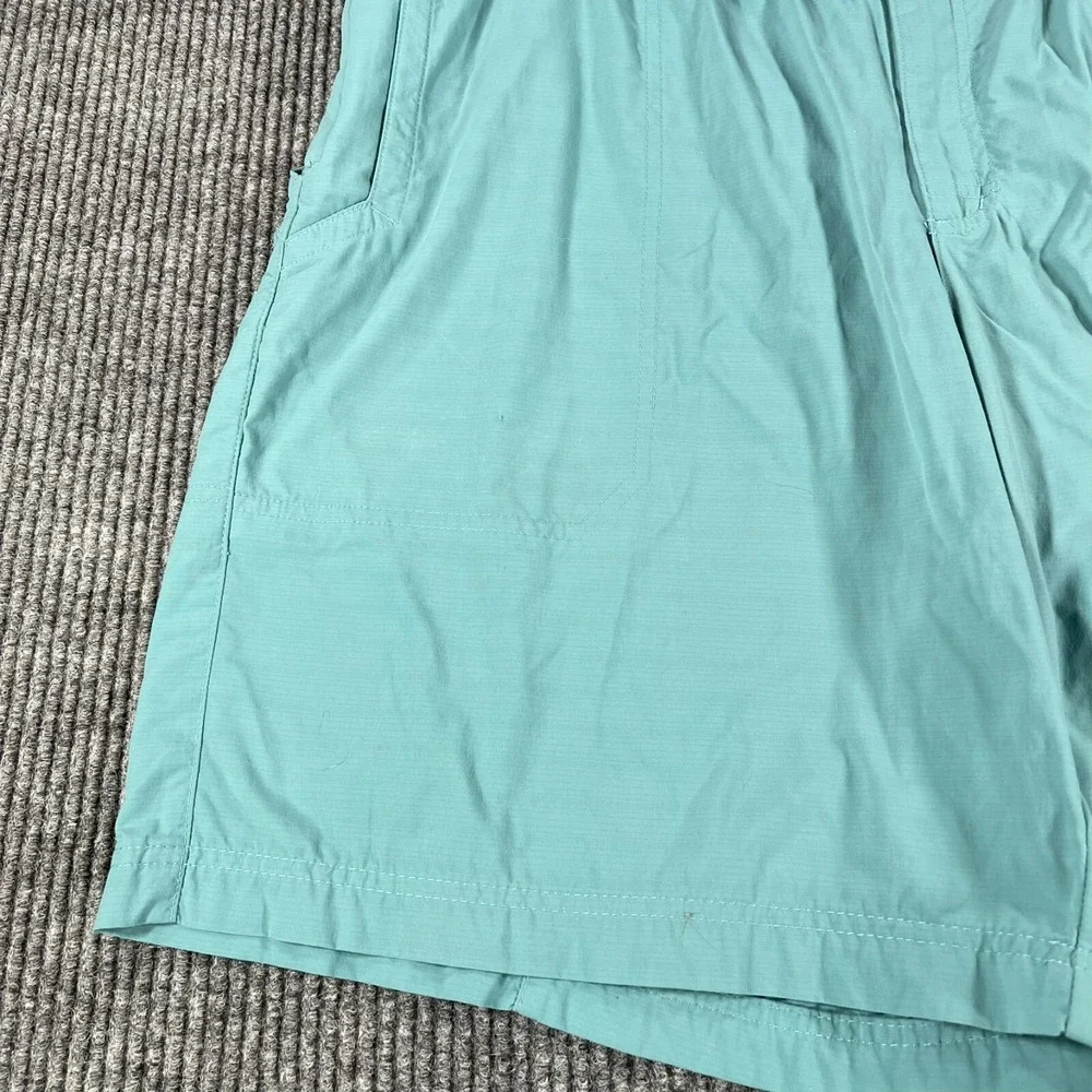 L.L. Bean Shorts Mens Size XL Extra Large Blue Belted Lined Swim Trunks Sharp